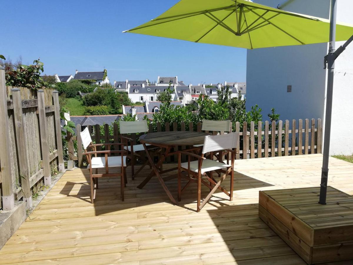 Maison Cosy Avec Jardin, Centre De Sauzon, 200M Du Port, 3 Chambres, Wifi, Terrasse Et Barbecue - Fr-1-418-211 Kültér fotó